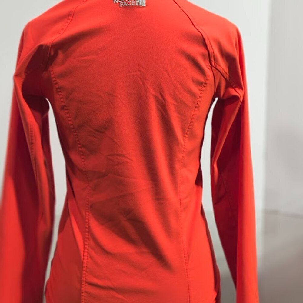 The North Face Jacket Adult XS Orange Lightweight Stretch Hiking Outdoors Womens - Picture 6 of 12